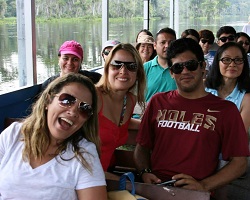 CIES students at Wakulla Springs